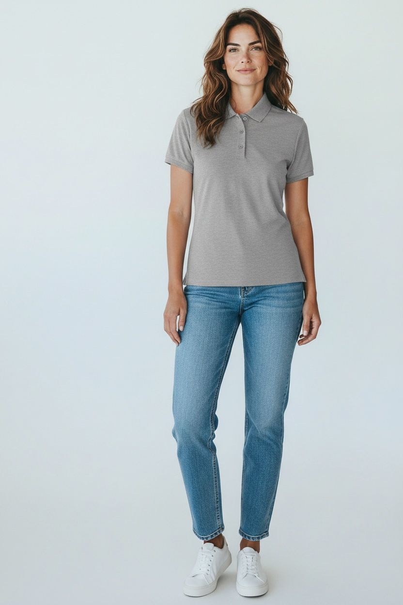 Koszulka Polo Ladies' Heavy - obrazek 4